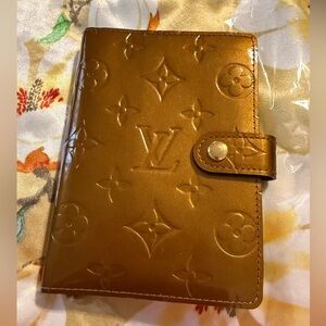 Louis Vuitton Embossed Leather Wallet